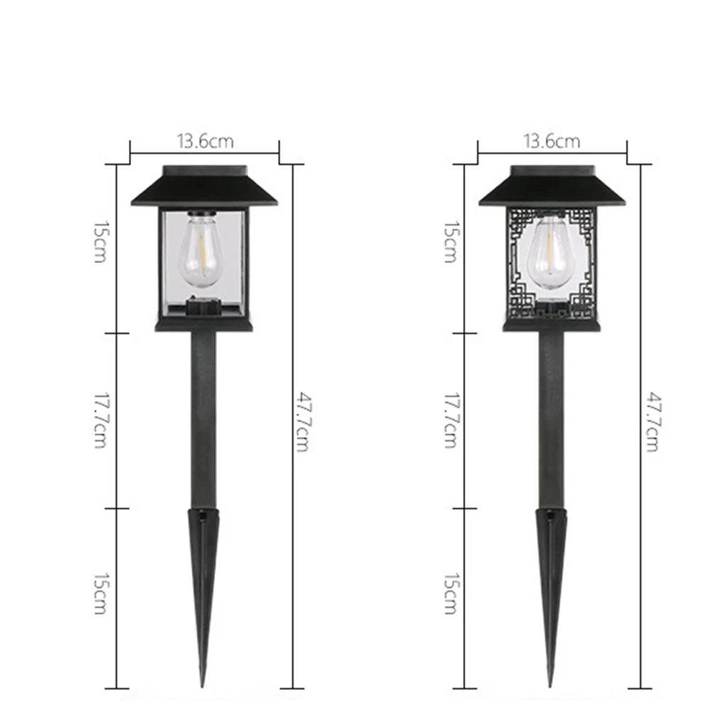 LED Solar Lamp Garden Waterproof Solar Outdoor Powered Lamp Balcony Courtyard Landscape Path Lawn Decorative Sunlight Light