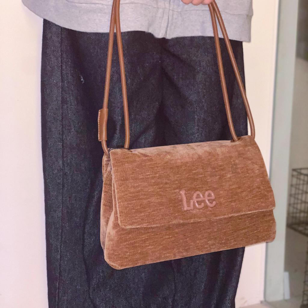 New Lee Fabric Shoulder Bag Regular Women's Wheat Brown LE240124M-301