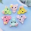 12Pcs Resin Mixed Bling Cartoon Cat Decoration Crafts Flatback Embellishments For Scrapbooking Beads Diy Accessories