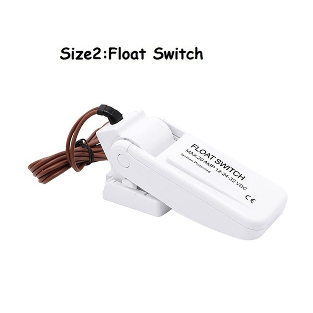 12V 1100GPH Automatic Boat Bilge Pump Float Switch Bilge Switches Flow Sensor for Electric Water Pump