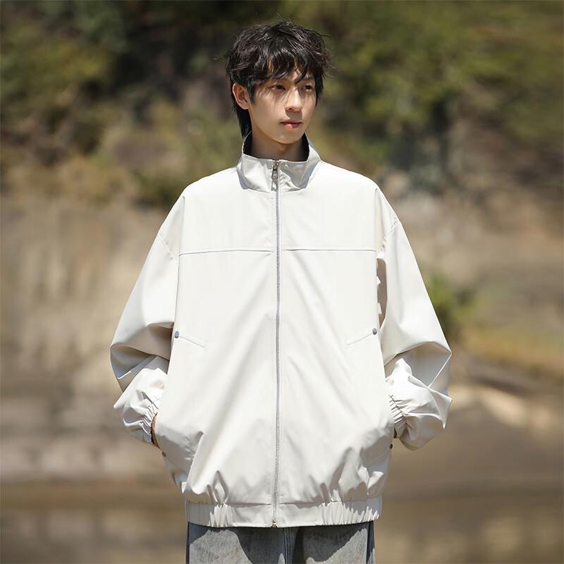 VUUG Men's Casual Stand-Collar Jacket