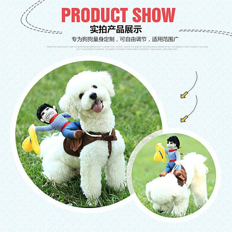 Funny Pet Dog Costume Standing Cosplay Outfit Small Medium Large Dogs