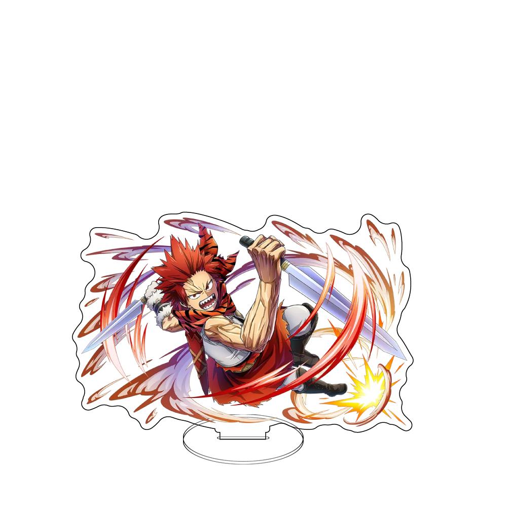 Anime My Hero Academia Sitzende Pose Acryl-Aufsteller Charakter-Bank-Serie Display-Figur, Schreibtisch-Sammlerstück Geschenk für Fans