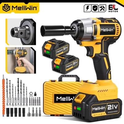 520N.M Brushless Electric Wrench 3-IN-1 Cordless Impact Wrench Electirc Screwdriver Drill For Makita 18V Battery Pin