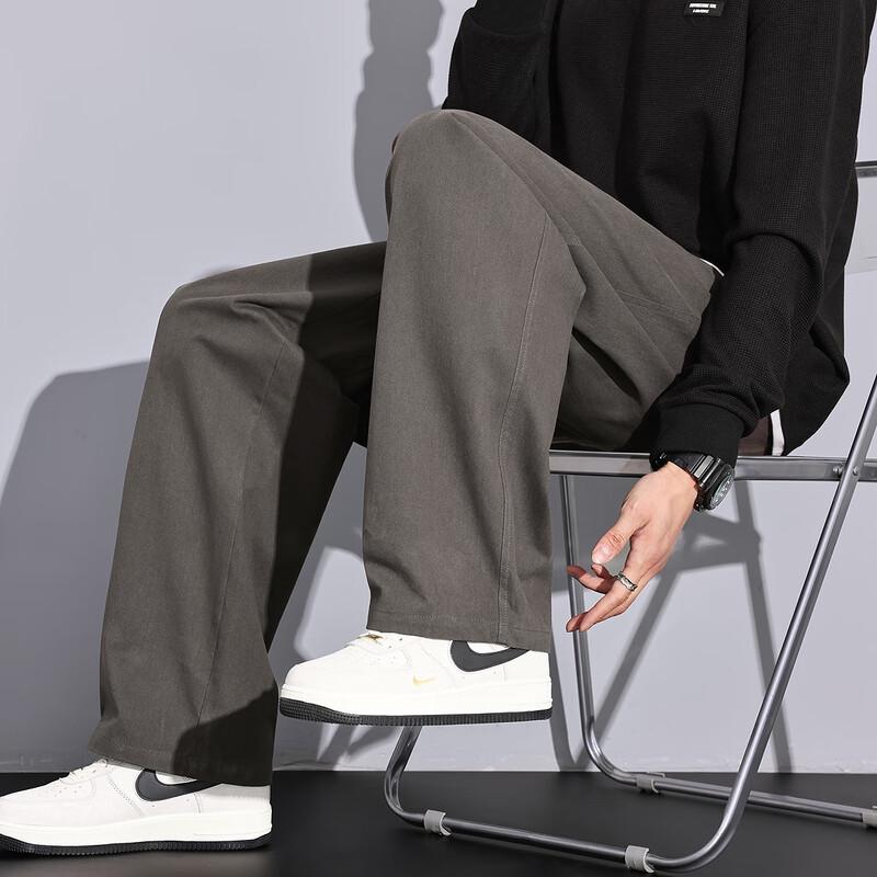 TonLion Men's 2025 Spring Relaxed Straight Leg Casual Pants