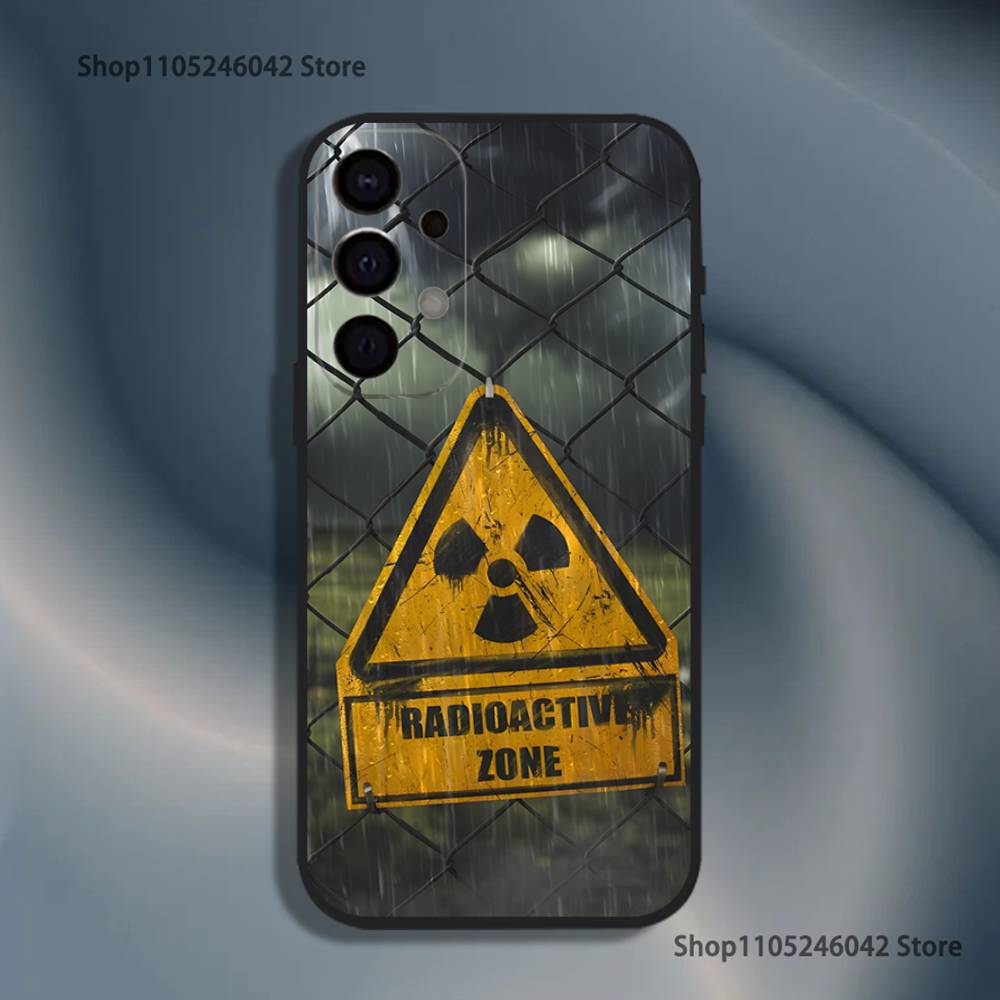 B-Biochemical C-Crisis Symbol Phone Case For Samsung S26,S25,S24,S21,S22,S23,S30,Ultra,S20,Plus,Fe,Lite,5G Black Cover
