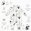 Bamboo Cotton Baby Sleeper: Split-Leg, Lightweight, Anti-Kick, All-Season Pajamas