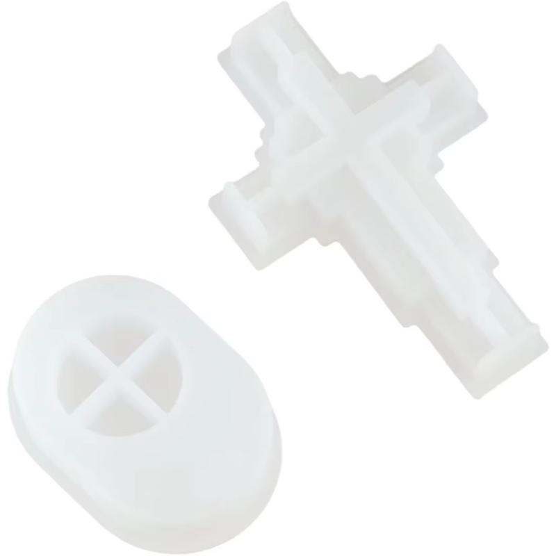 Jesus Cross Resin Mold Silicone Candle Mold Diy Handmade Epoxy Resin Plaster Craft Candlestick Casting Mold