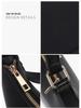 Nische 2025 Retro Damen Vielseitige Einfarbige Achseltasche mit Kette
