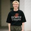 Beaver Liquors Tshirt Cute Funny Graphic Printed Tshirt Beaver Lover Gift Shirt Men Women Casual Crewneck Cotton Tee Tops