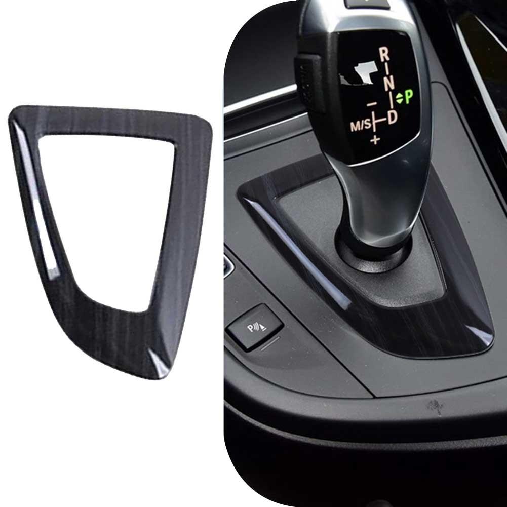 Carbon Fiber Texture Shifter Base Center Console Plate