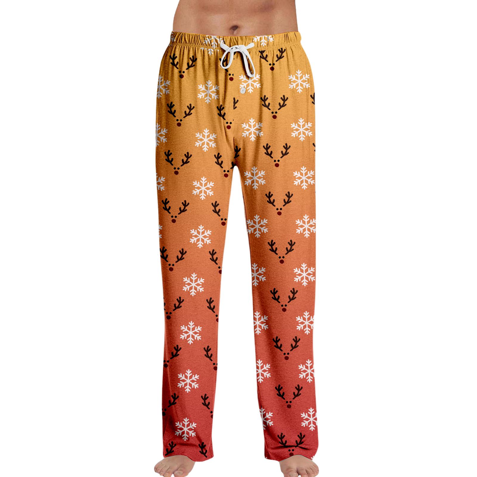 

Полосатые пижамные брюки Домашняя одежда Повседневные Брюки на кулиске с эластичной талией Удобные Прямые Штаны для йоги Свободные XXL