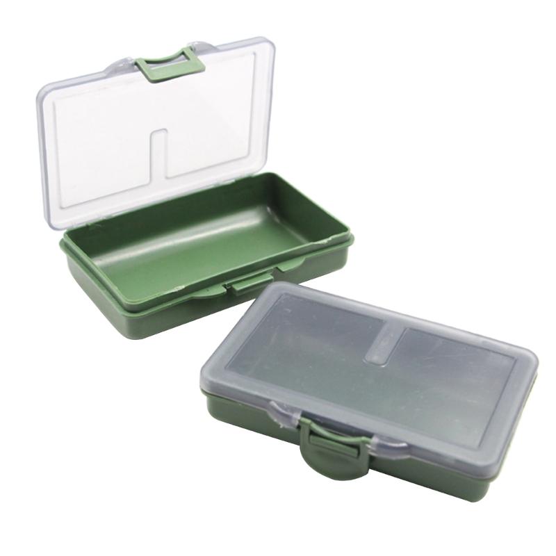 Fishing Tackle Box Hooks Storage Box Carp Fishing Tackle Box Baits Boxes for Fishing Equipment 105x65x24mm Tackle Tools