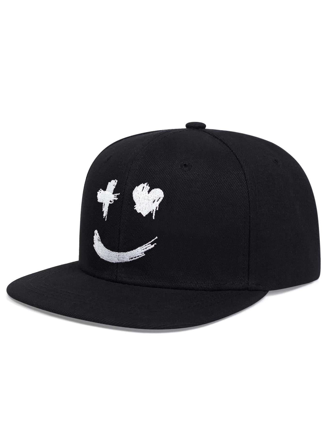 

X Letter Flat Brim Baseball Cap - Trendy Unisex Hip Hop Duckbill Cap