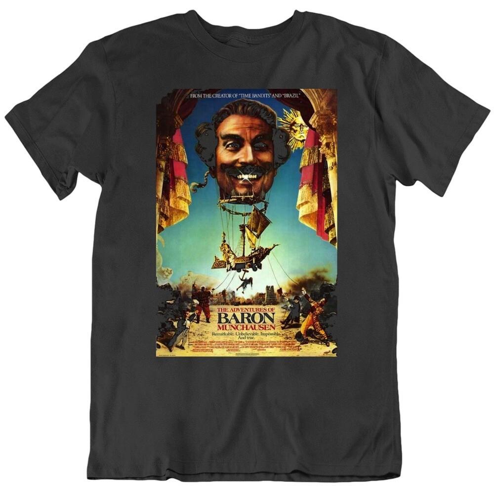 Adventures Of Baron Munchausen 1989 Movie Fan Poster T Shirt Unisex T-Shirt XL