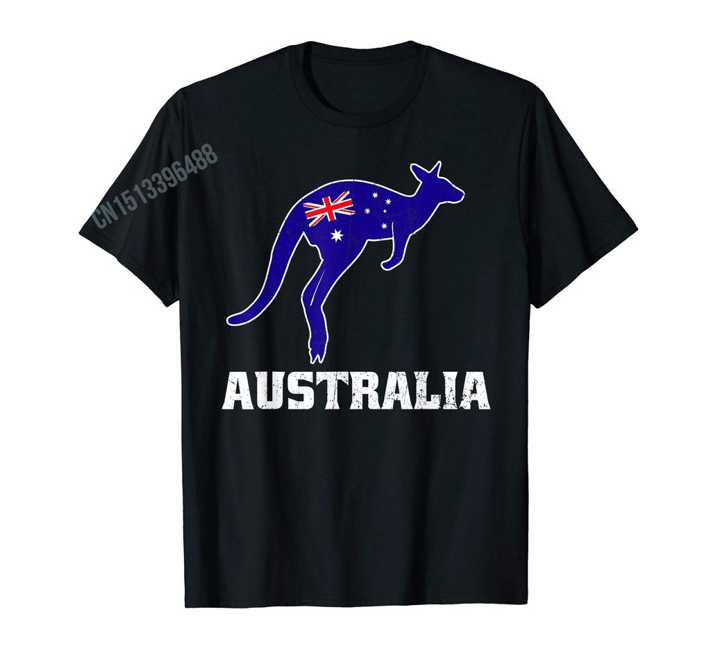 ZX More Design Australia Day Funny Australian Map Flag Patriotic TShirt For Men Women T Shirt Hip Hop Tops Cotton Tees