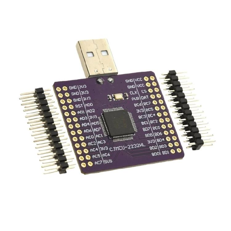 Professional MCU-2232 FT2232HL USB to UART SPI I2C RS232 Module FT2232 CJMCU-2232HL USB To UART Board Replacement