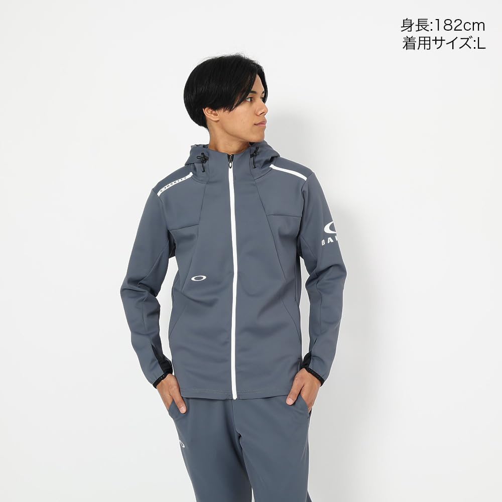 Oakley Enhance 3RDG Synchronism Gray US Size M to Japanese Size FOA408984 Jacket, 9.0mm, 23BM, Dust, (equivalent L),