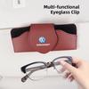 Hijk1 Volkswagen Car Sunshade Eyewear Case Sunglasses Bag For VW GTI Golf Phaeton Tiguan Passat Polo Car Interior Accessories Keychain