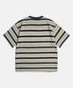 ESPIONAGE Vintage Border Pocket Tee Navy