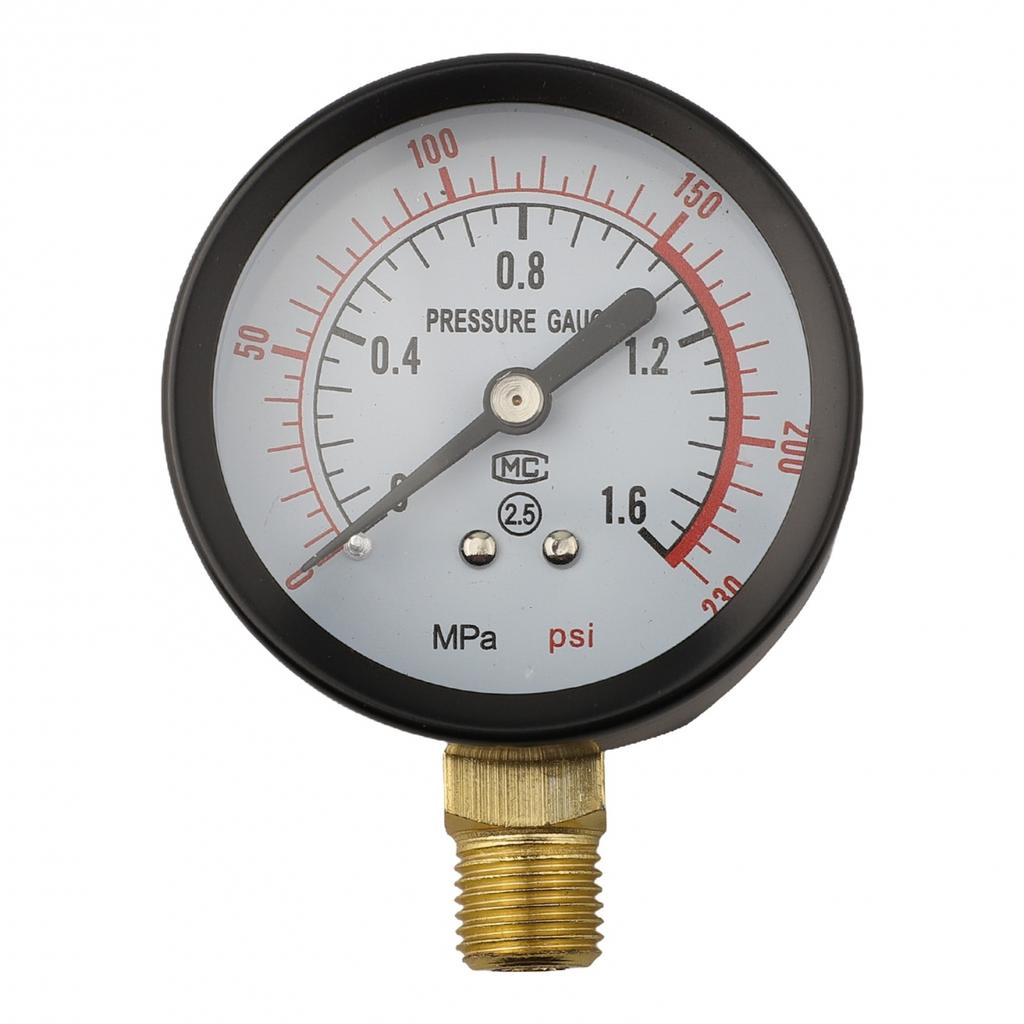 Accurate Measurement Air Compressor Pressure Gauge Meter