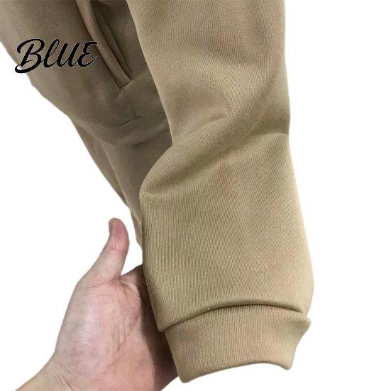 Hooded Top Trousers Solid Color Tracksuit Suit Winter Fall Set Women Hoodie Pants Loose Soft