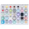 GATERON New Arrival Switch Tester G Pro 3.0 Customized DYI Hot Swap 35/20pcs Mechanical Keyboard Switch Sample Treasure Version