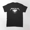 Funny Cat Meowtallica Cat Rock Music Graphic Print Men T Shirt Rock Music Fashion Crew Neck Short Sleeve T Shirt Women