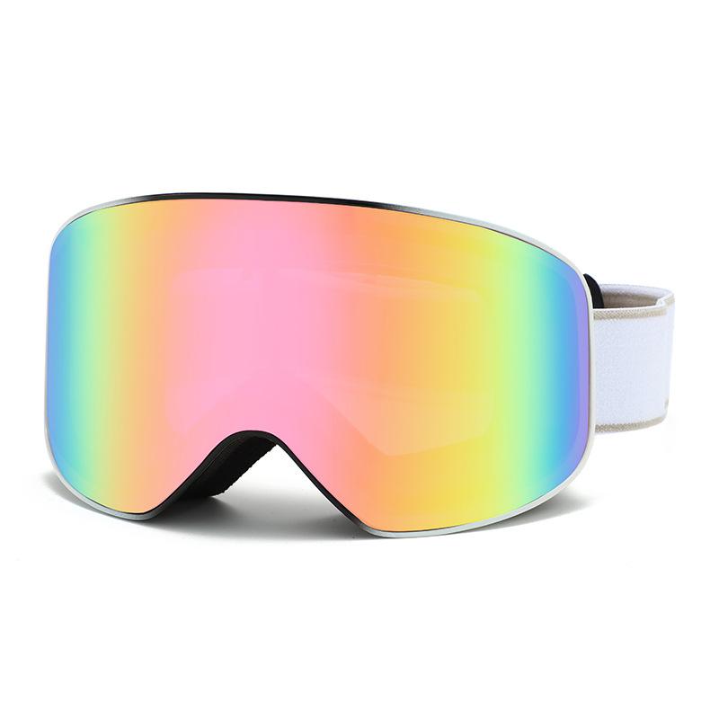 Double-layer anti-fog ski goggles for men and women, outdoor mountaineering windproof goggles for myopia