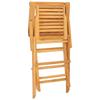 Garden Chairs 8 pcs Foldable 56 x 63 x 90 cm Solid Teak Wood