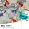 2Pcs Soda Can Cover Creative Sealed Silicone Straw Beverage Can Cover Cup Cov Suitable For Canned Beverage Reusable Tank Cover