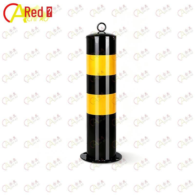 Reflective Steel Traffic Barrier Post