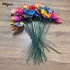 50pcs Butterfly Decorative Garden Stakes Colorful Simulation Butterflys Outdoor Plant Flowers Pot Decoration Yard Garden Decor