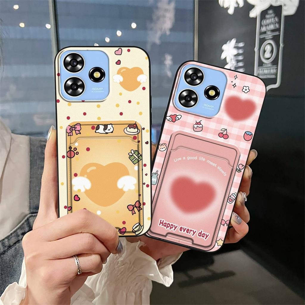 Roztomilý Měkký obal Pouzdro na telefon Pro ZTE Blade A73 4G/V50 Smart/V50 Design 4G/Axon50Lite Prachotěsný Kreslený Zadní kryt Odolný