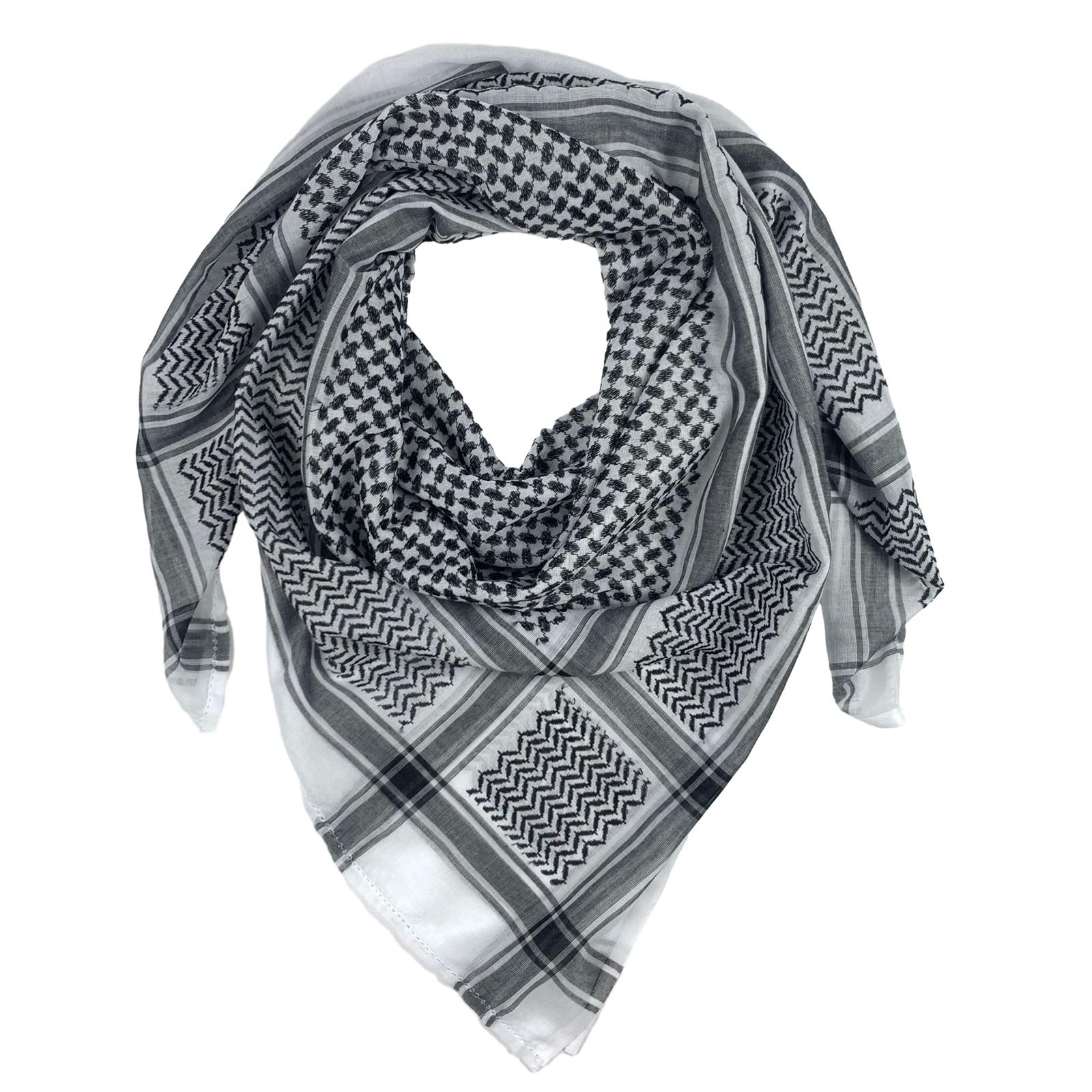 

Стильный платок шемаг, мягкий жаккардовый арабский платок для мужчин, женщин, мусульман, легкая арабская дубайская повязка на голову, пустынный шарф на шею 2 чёрный