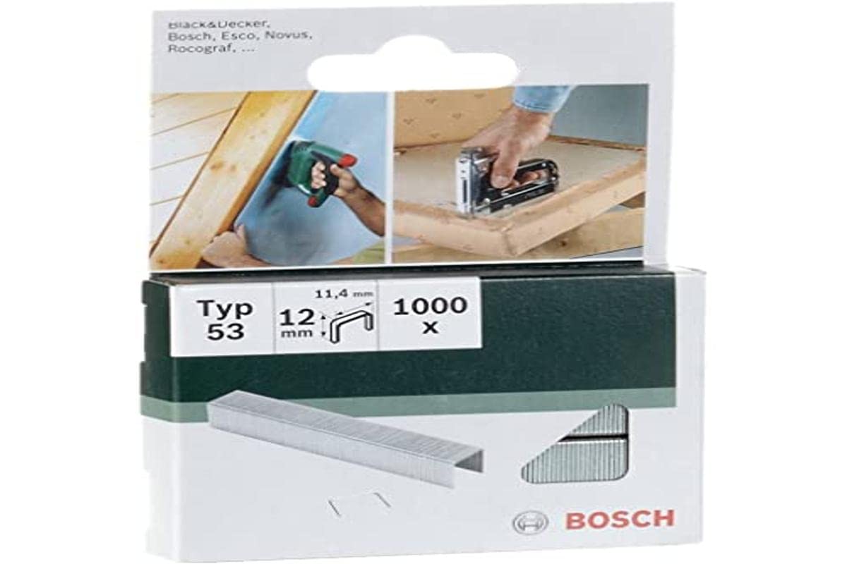 

BOSCH Staple 12mm 2609255822 серебряный