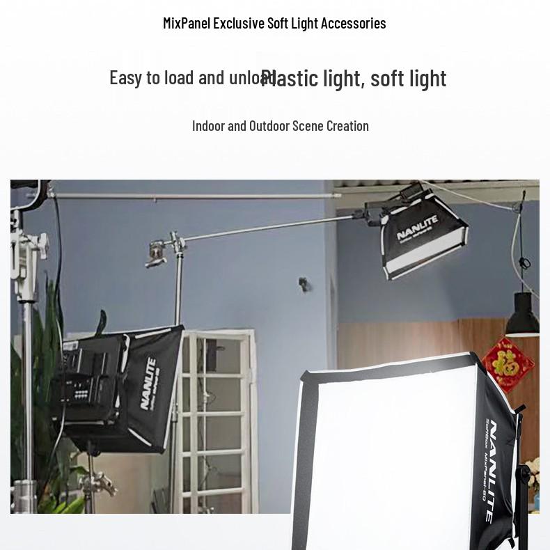 Nanlite SB-MP60/150 Square Softbox Diffuser for Photography Lighting