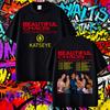 Sommer Neu Kpop Katseye Schönes Chaos Tour Männer Frauen Hip Hop Mode T-Shirts Unisex 100% Reine Baumwolle Bedrucktes T-Shirt