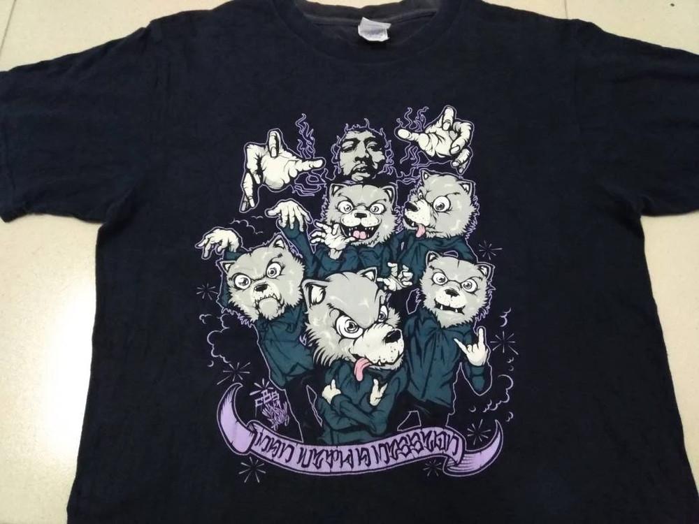 Vintage Man With A Mission Band Black Shirt Unisex Concert S to 5XL CM464 Unisex T-Shirt XL