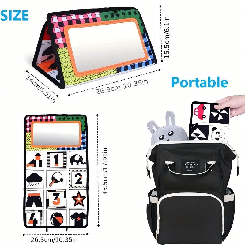 Educational Baby Vision Training Car Safety Mirror Toy