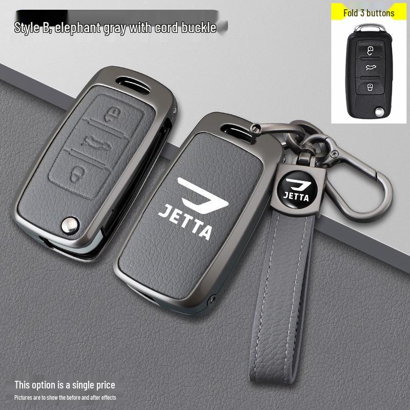 Jetta Model D Elephant Grey Key Case