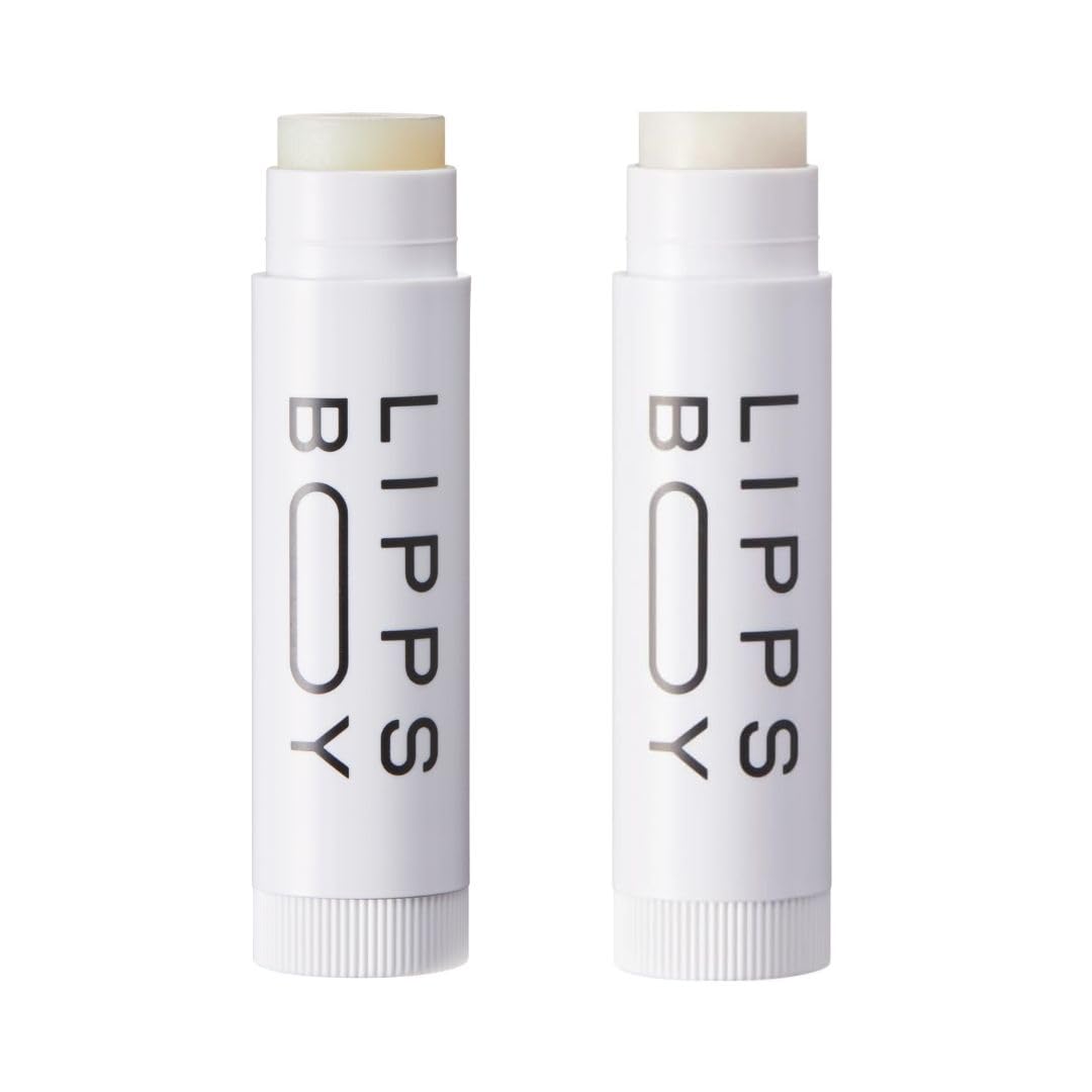 

Lips Boy Clear Lip Balm & Scrub Set for Men 4g - Moisturizing, Natural, Colorless Lip Care Stick, Men s Cosmetics