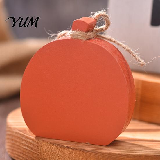 Decorative Tray Landscaping 3 Pcs Halloween Indoor Table Decoration, Cute Ghost Wooden Sign with Jute Rope, Tabletop Decor for Home Rustic Farmhouse