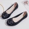 New Style Style Trend Female Comfortable Pu Casual Ballet Flats Shoes Women Low Heel Soft Round Toe Ladies Flat Shoes Size
