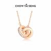Zhou Dasheng Interlocking Rings Necklace