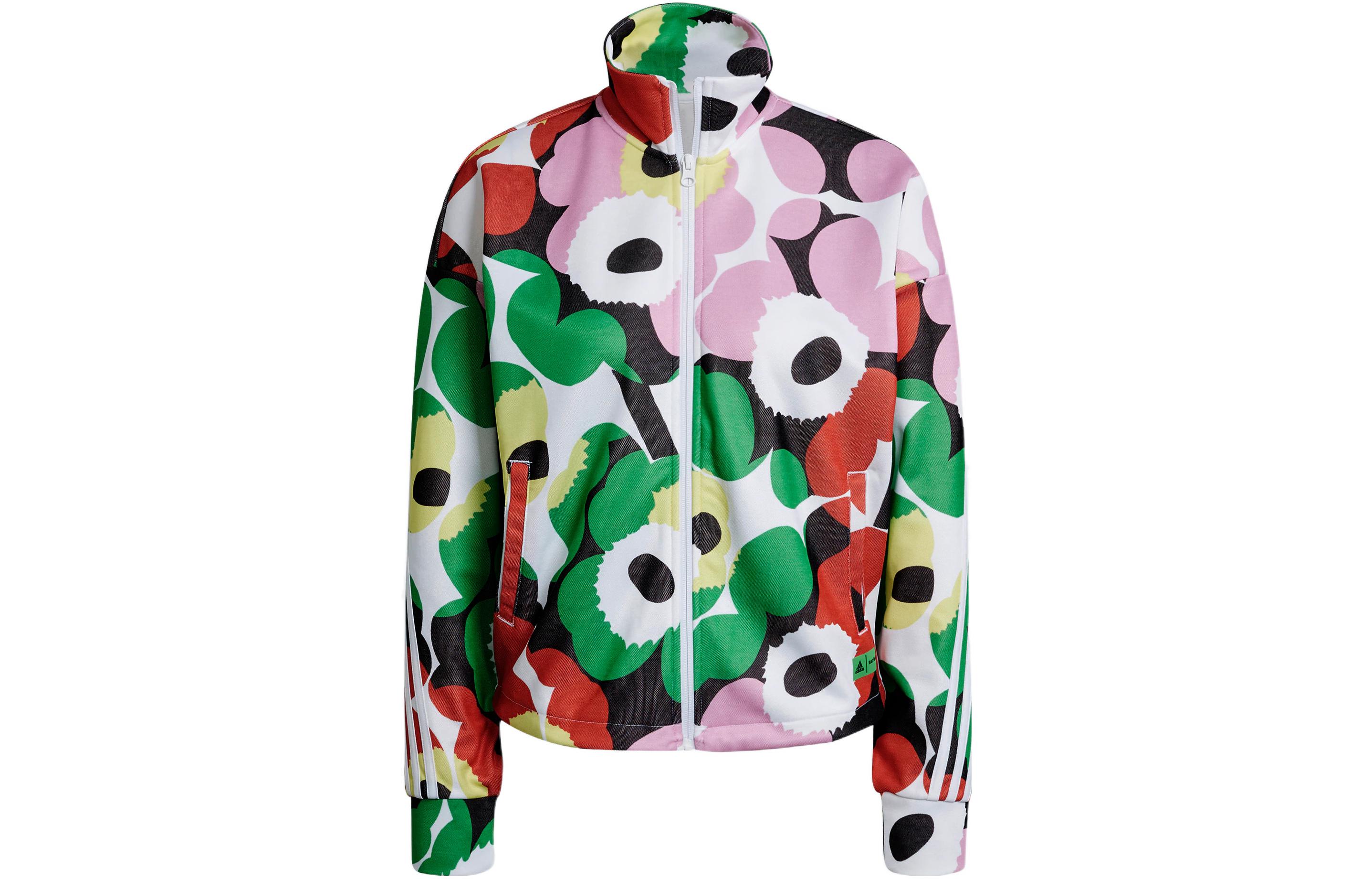 Adidas X Marimekko Adidas X Marimekko Jackets Women s Multicolor Stand Collar Moderate Other H67088 XS