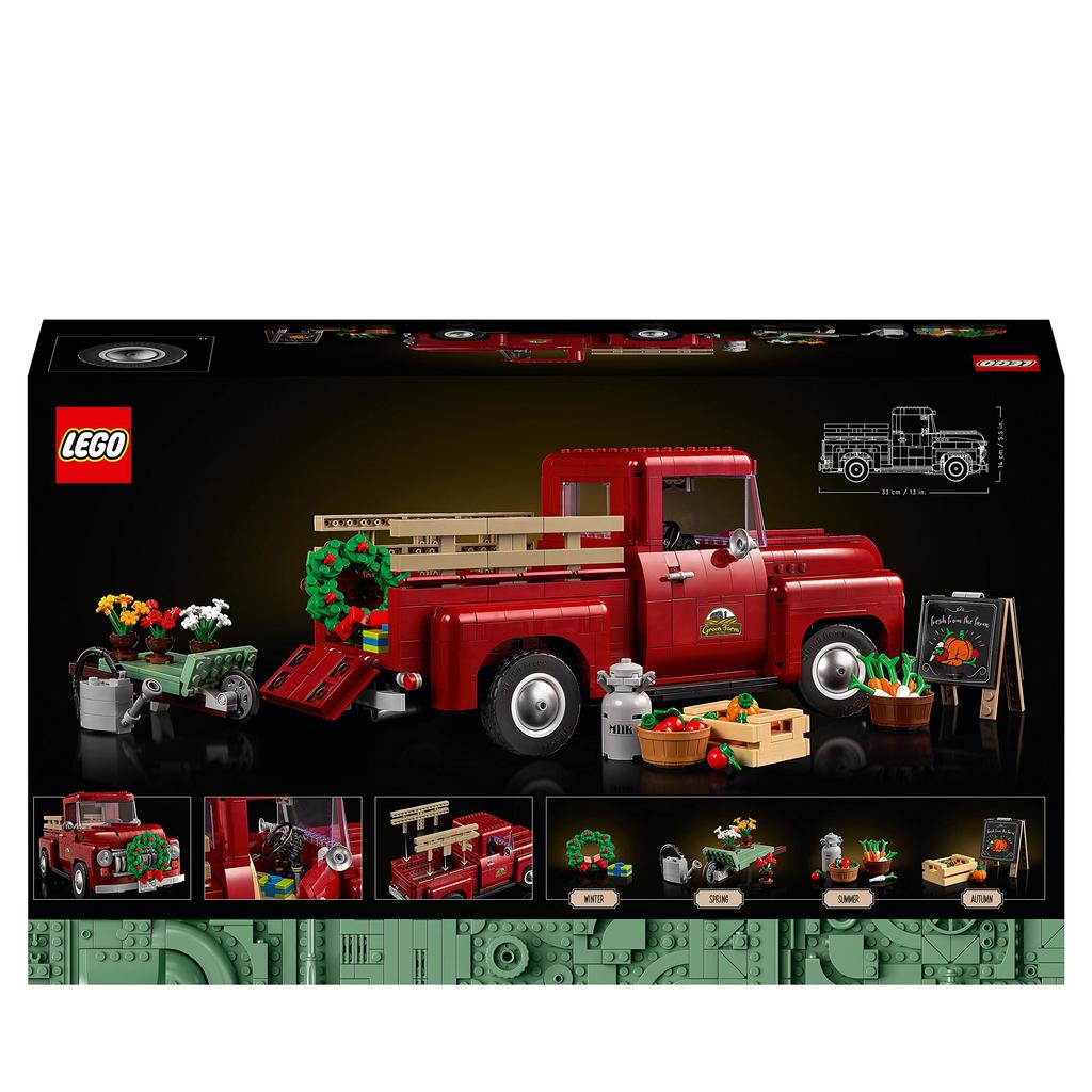 LEGO Pickup Truck 10290 Toy Block Gift Truck for Boys, Girls, and Adults
