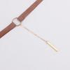 SUMENG 2024 New Fashion Black Velvet Choker Necklace Chain Bar Chokers  For Women Collares Jewelry Gifts
