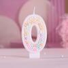 Macaron Colorful Ball 0-9 Creative Digital Birthday Decoration Candle