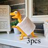 3D-Printed Dinosaur Toilet Paper Holder - Cartoon PLA Paper Towel Stand, Durable & Practical Tissue Holder for Kitchen/Bathroom